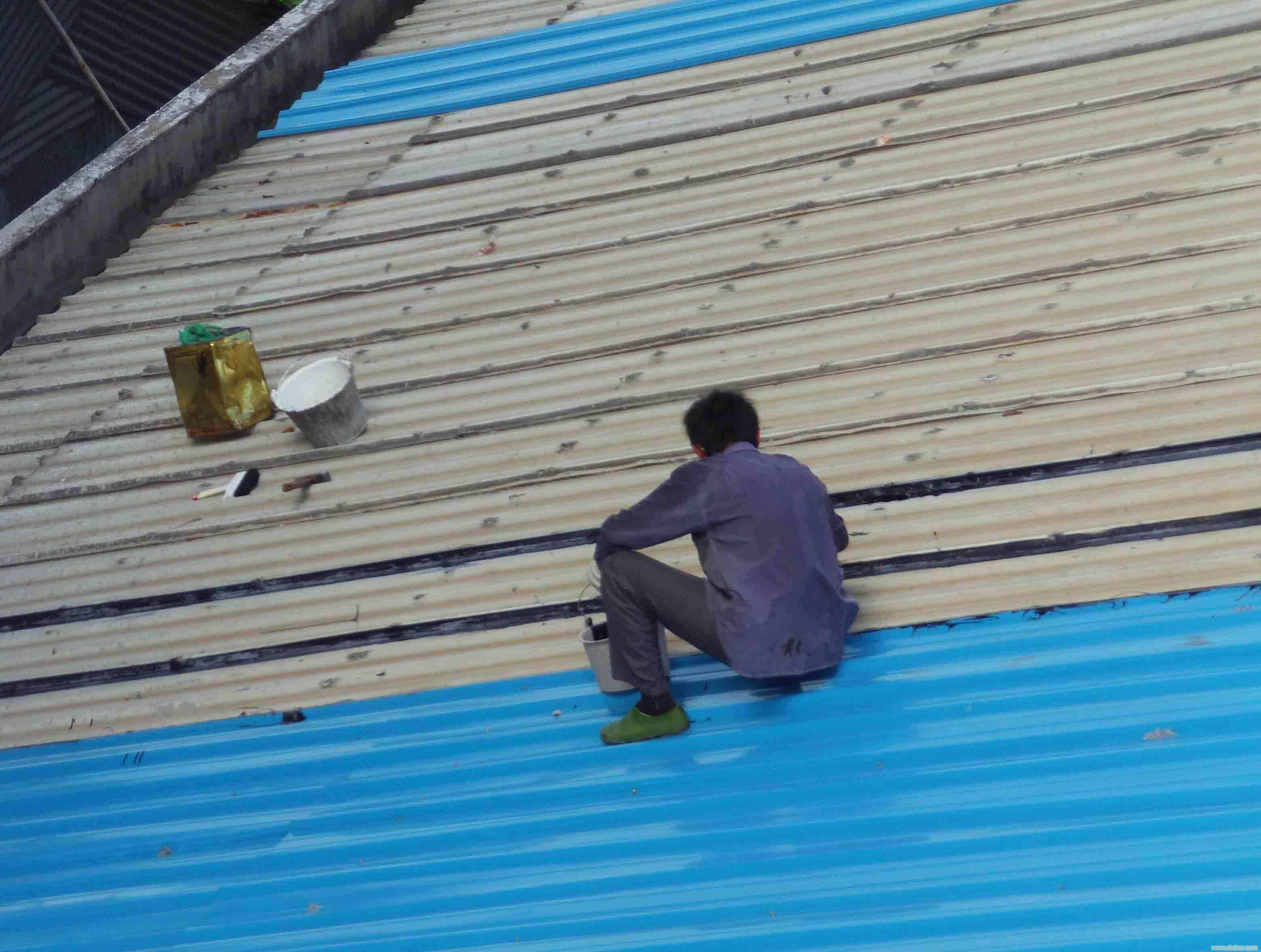 彩鋼瓦漏水補漏